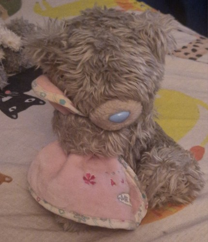 You tatty teddy holding - to,