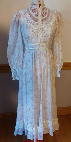 Vintage gunne sax pink floral - pink,