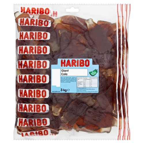 Haribo cola bottles 3kg - 3kg,