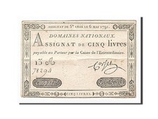 Banknote, France, 5 Livres