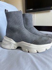 ZARA stretch knit sock sneaker