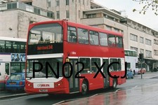 Plymouth Citybus 406 PN02 XCJ London General Volvo B7 Colour Bus Photo 6" x 4"