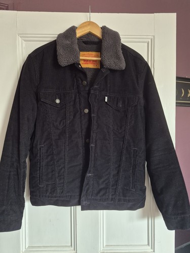 Levi men corduroy - men's, sherpa