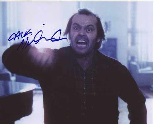 Jack nicholson autograph - jack,