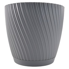 Decorative houseplant pot