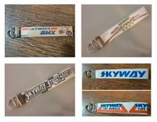 SKYWAY BLUE CUSTOM BMX VANS RACING BIKE BICYCLE STUNT OLD SCHOOL Keyring KeyFob