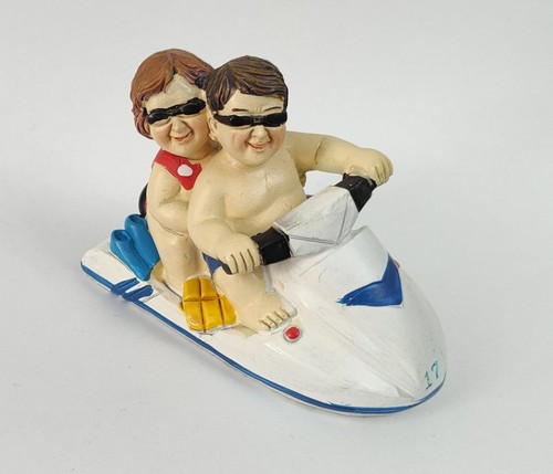 Couple jet ski fun - on,