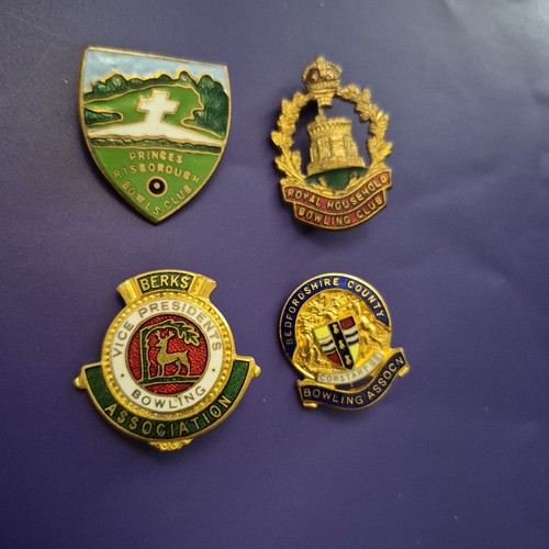 Bowling badges - bowling,