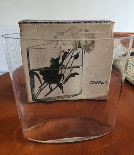 Signed iittala ovalis clear - signed,