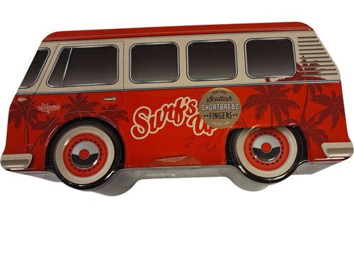 Surf campervan biscuit tin - campervan,
