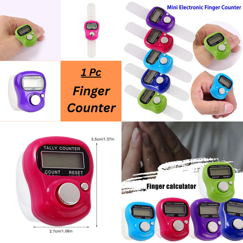 Digital lcd knitting row - digital,