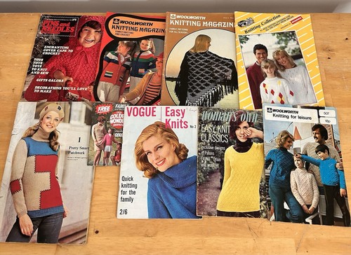Vintage 1960s 1970s knitting - vintage,