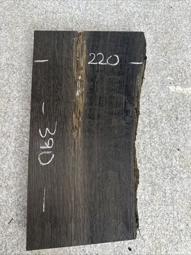 Bog oak 390 220 35mm - bog, thickness