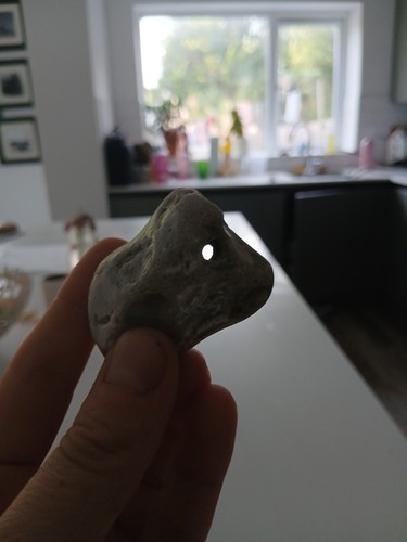 Natural hag stone pagan - hag,