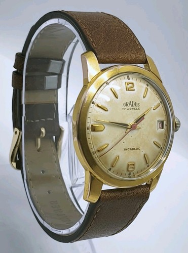 Vtg 1960 gradus jewel 34mm - 1960,