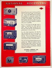 National Radio Receivers Ad