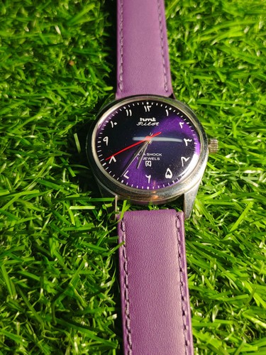 Vintage hmt pilot 38mm - vintage, purple