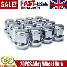 20x Alloy Wheel Nuts For Land Rover Discovery Sport Evogue Freelander 2 M14x1.5