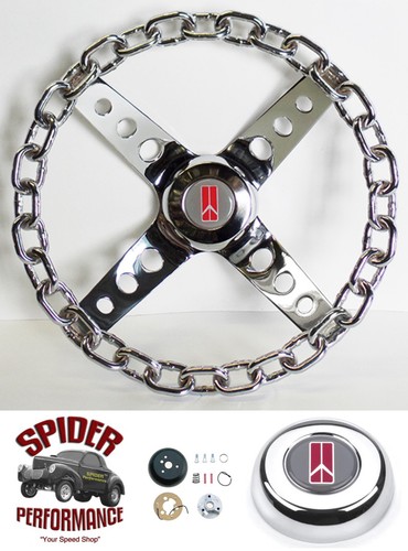 1967 oldsmobile chain steering - oldsmobile,