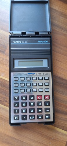 Vintage casio 82d - casio, fraction