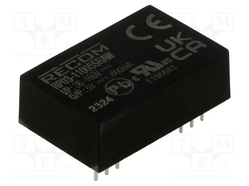 Recom rp03 11005sraw converter - recom,