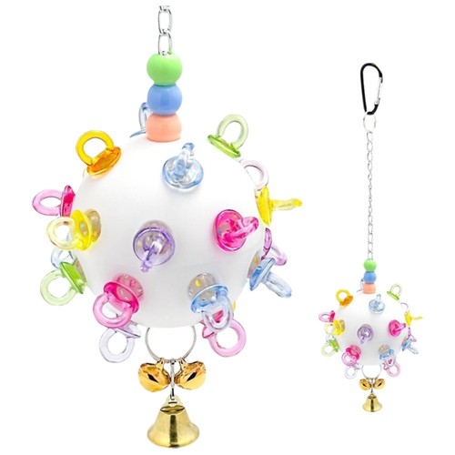 Parrot chewing toy bird cage - chewing,