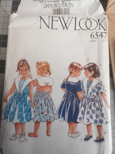 Sailor girl dress sewing - girl,