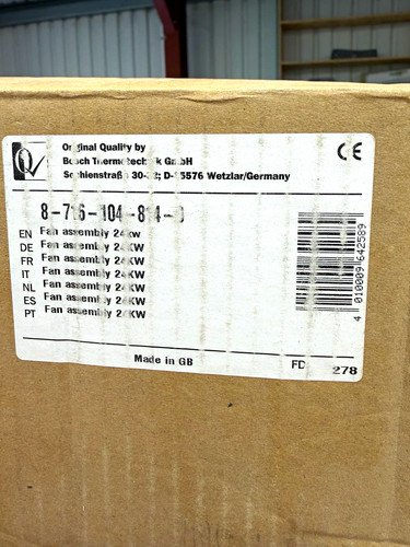Worcester bosch compact fan - compact,