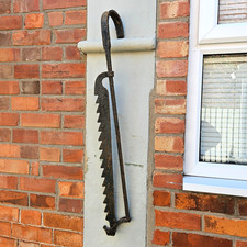 Antique Wrought Iron Pot