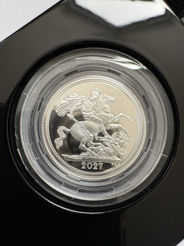 1oz silver sovereign proof - 1oz,