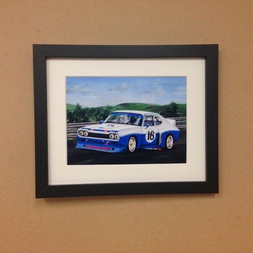 Ford capri broadspeed framed - ford, capri,