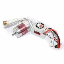 Platinum Waterproof 3650 Brushless Motor 45 AMP ESC Combo for 1/10 Racing Car UK
