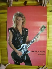 Randy Rhoads Poster Body Shot