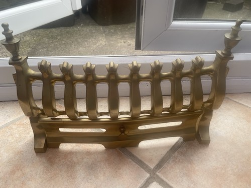 Brass fire front fret - brass,