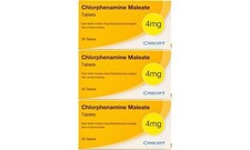 3x Chlorphenamine Maleate 4mg
