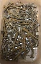 Job lot of 500 Used Horseshoe Nails For Stained Glass Steampunk Wicca Craft Work