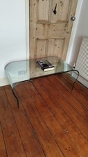 Curved Glass Coffee Table