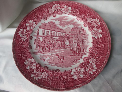 Coaching taverns plate 1828 - taverns,