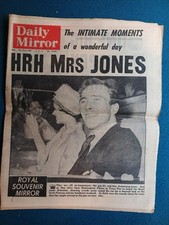 Daily Mirror Original Newspaper from the 1960's  - 90's - Your Birthday  ?