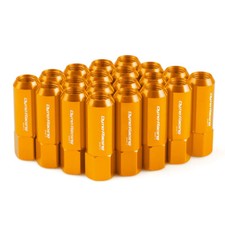 20Pcs M14X1.5 60MM Wheel Nuts Racing Lug Nuts Screw Extended Forged Aluminum