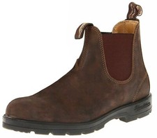 Blundstone 585 Rustic Brown Unisex Leather Chelsea Boots