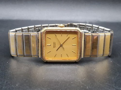 Seiko quartz gold plated water - seiko,