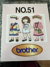 Brother Embroidery Card.