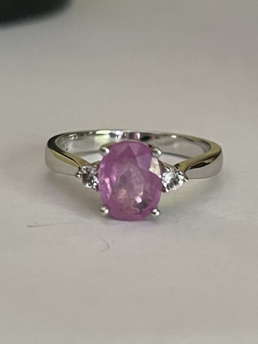 Sterling silver pink topaz and - sterling,