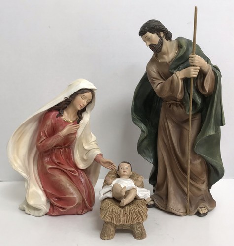Holy family nativity set mary - family,