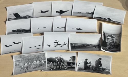 Lot original raf gloster - lot,