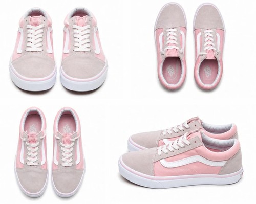 Vans kids pink - pink, grey