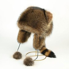 Racoon Tail Mood Hat, Retro