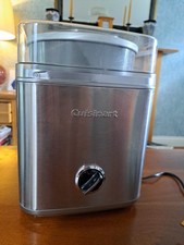Cuisinart ICE30BCU Ice Cream Maker 2 Litre Excellent Used Safety Pat Tested .