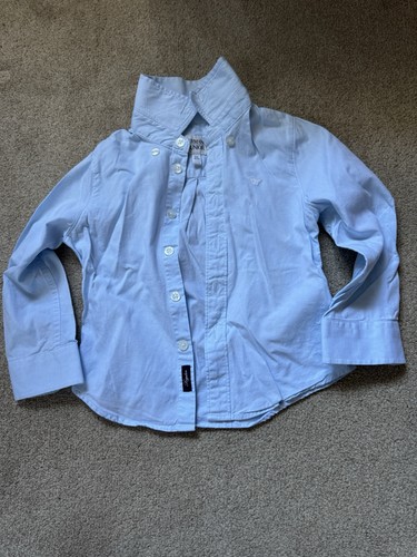 Armani junior long sleeve polo - armani,